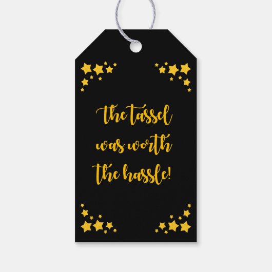 Étiquette de remerciement pour un problème de glan (Dos)