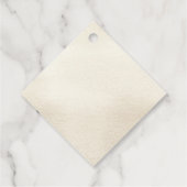 Étiquette de remerciement Roses Blanches (Dos)