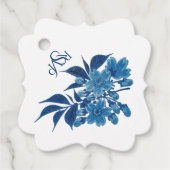 Étiquette de réponse pour les cerisiers en fleurs  (Devant)