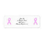 Étiquette de retour (Devant)