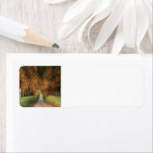 Étiquette de retour Automne (En situation)