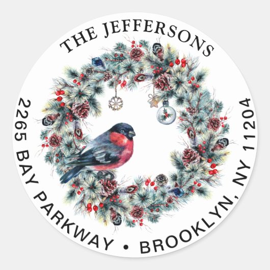 Étiquette de retour de la couronne et de l'ampoule (Devant)