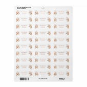 Étiquette de retour de la sauce Pampas Grass (Feuille entière)