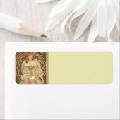 Étiquette de retour de l'affiche de café vintage (En situation)