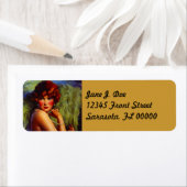 Étiquette de retour de nuit branchée du ventilateu (En situation)