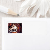 Étiquette de retour des chats (En situation)