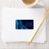 Étiquette de retour Dove Bat Bar Mitzvah (En situation)