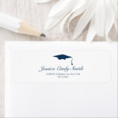 Étiquette de retour du Casquette de la Marine (En situation)