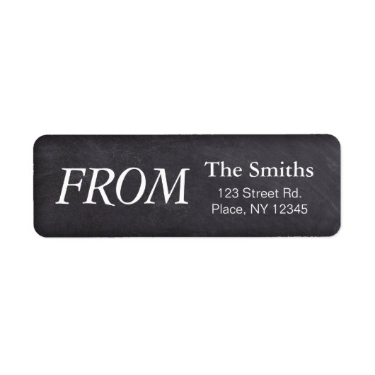 Étiquette de retour du tableau de bord (Devant)