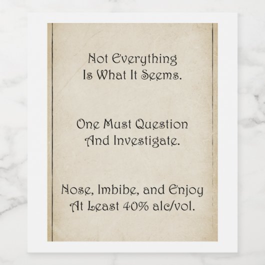 ÉTIQUETTE DE RETOUR INFINI (Étiquettes simples)