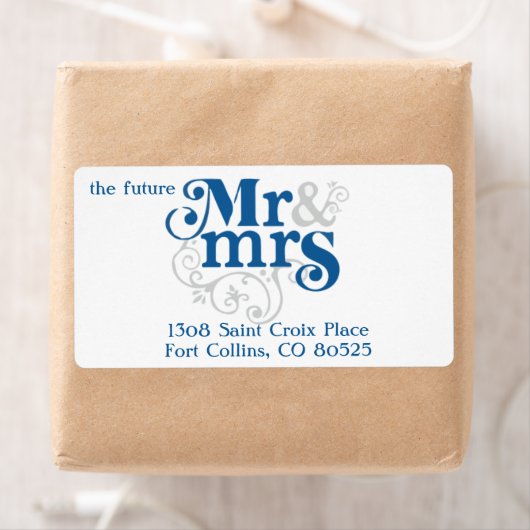 Étiquette de retour RSVP (En situation)