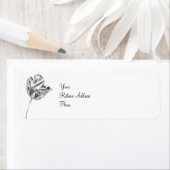 Étiquette de retour Tulip Chrome (En situation)