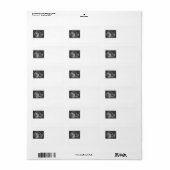 Étiquette de rêve de la nuit d'été (Feuille entière)