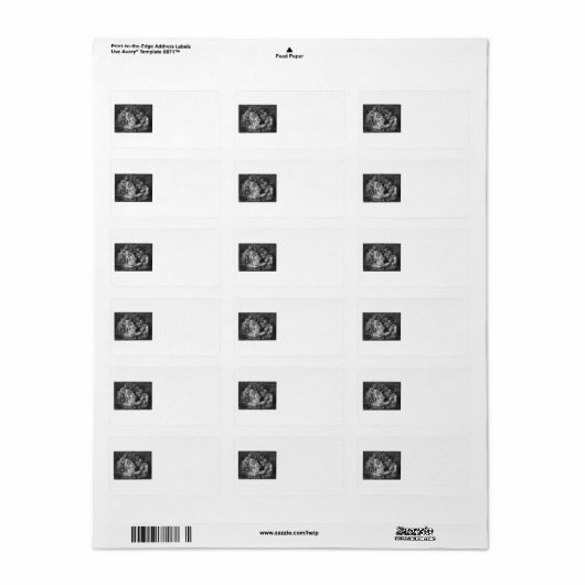 Étiquette de rêve de la nuit d'été (Feuille entière)