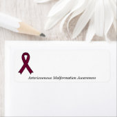 Étiquette de ruban de sensibilisation à la formati (En situation)