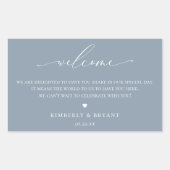 Étiquette de sac de bienvenue mariage (Devant)