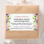 Étiquette de salage — avant (En situation)