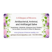 Étiquette de salage — avant (Devant)