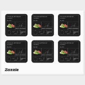 Étiquette de salsa apothecaire (Feuille)