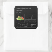 Étiquette de salsa apothecaire (Sac)