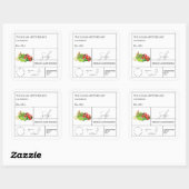 Étiquette de salsa apothecaire (Feuille)