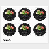 Étiquette de salsa de tomate maison simple (Feuille)
