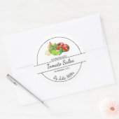 Étiquette de salsa de tomate maison simple (Enveloppe)