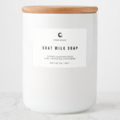 Étiquette de savon artisanal (Devant)