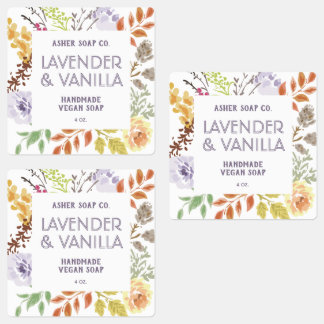 Étiquette de savon artisanal | Votre logo ici Busi