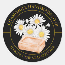 Étiquette de savon Chamomile