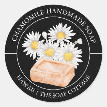 Étiquette de savon Chamomile