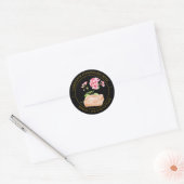 Étiquette de savon de géranium (Enveloppe)