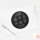 Étiquette de sécurité minimale et moderne pour bou (Enveloppe)