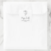 Étiquette de semences Daisy (Sac)