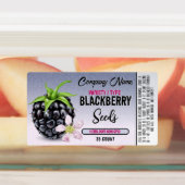 Étiquette de semences de Blackberry Famer (Apposé)
