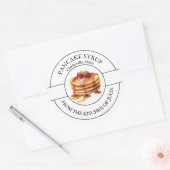 Étiquette de sirop de crêpe (Enveloppe)