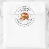 Étiquette de sirop de crêpe (Sac)