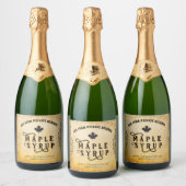 Étiquette de sirop d'érable Private Reserve Vintag (Bouteilles)