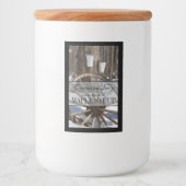 Étiquette de sirop maison personnalisé (Devant)