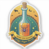 Étiquette de Smoothie en Soie d'Araignée Potions d (Devant)