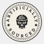 Étiquette de source artificielle (Devant)