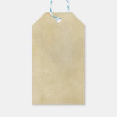 Étiquette de souvenir de soirée mystère de meurtre (Dos)