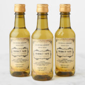 Étiquette de style apothecaire vertical (Bouteilles)