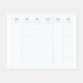 étiquette de surface composée personnalisé (Feuille)