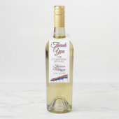 Étiquette de suspension de bouteille de mariage ar (Sur bouteille)