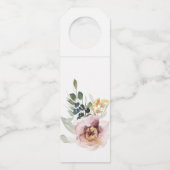 Étiquette de suspension de bouteille de vin de mar (Dos)