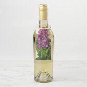Étiquette de suspension de bouteille Fleur de Lila (Sur bouteille)