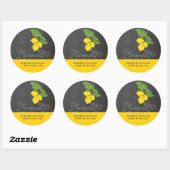 Étiquette de tableau de bord imitation Limoncello (Feuille)