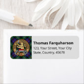 Étiquette de tartan du clan Farquharson (En situation)