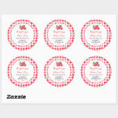 Étiquette de tartelette aux framboises maison (Feuille)